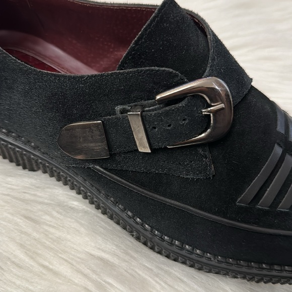 House Of Hounds Cooper Creepers Black Suede Leather 41 - Picture 6 of 16